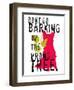 Don’t Go Barking-Ginger Oliphant-Framed Art Print