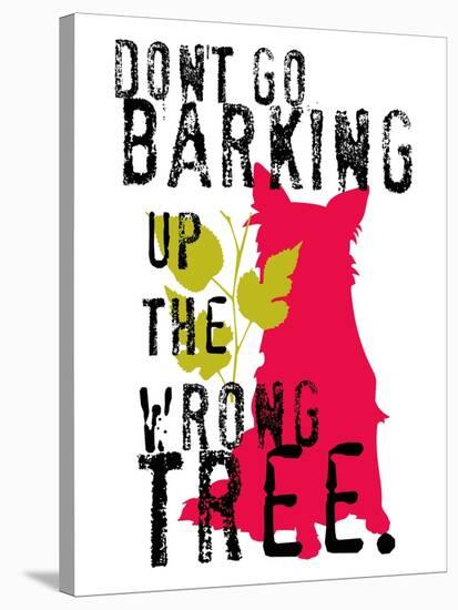 Don’t Go Barking-Ginger Oliphant-Stretched Canvas