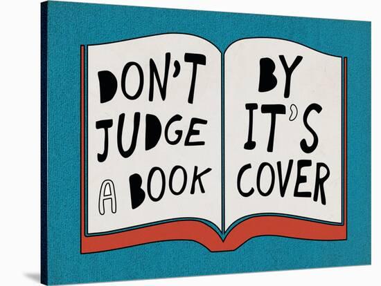 Don't Judge a Book by it's Cover-null-Stretched Canvas