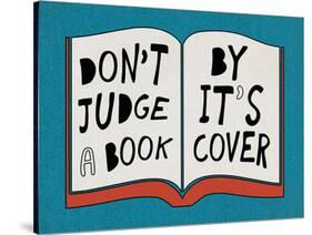 Don't Judge a Book by it's Cover-null-Stretched Canvas