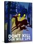 "Don't Kill Our Wildlife" , Department of the Interior, National Park Service, Washington. 1939-null-Stretched Canvas