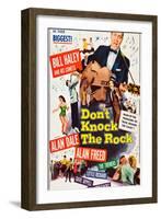 Don't Knock The Rock, Bill Haley, Alan Freed, 1956-null-Framed Art Print