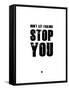 Don't Let Failure Stop You 2-NaxArt-Framed Stretched Canvas