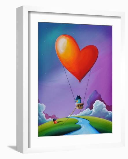 Don't Let Love Slip Away-Cindy Thornton-Framed Art Print