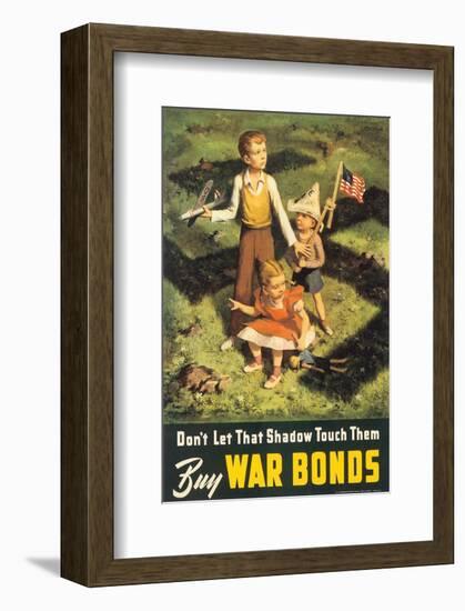 Don't Let That Shadow Touch Them-Lawrence Beale Smith-Framed Art Print
