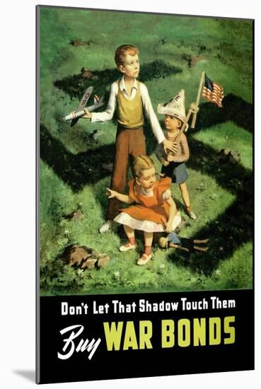 Don'T Let That Shadow Touch Them-null-Mounted Art Print