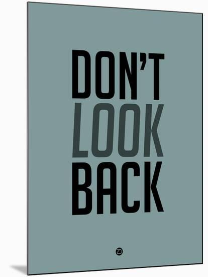 Don't Look Back 1-NaxArt-Mounted Art Print