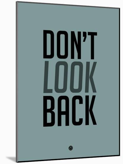 Don't Look Back 1-NaxArt-Mounted Art Print