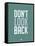 Don't Look Back 2-NaxArt-Framed Stretched Canvas