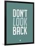 Don't Look Back 2-NaxArt-Framed Art Print