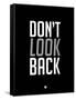 Don't Look Back 3-NaxArt-Framed Stretched Canvas