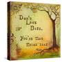 Don't Look Back-Carolyn Kinnison-Stretched Canvas