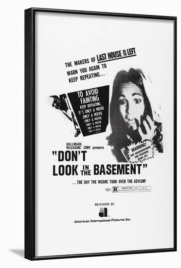 Don't Look in the Basement, 1973-null-Framed Art Print