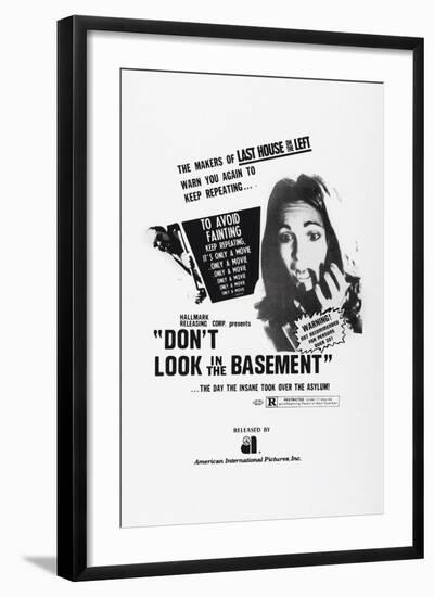 Don't Look in the Basement, 1973-null-Framed Art Print