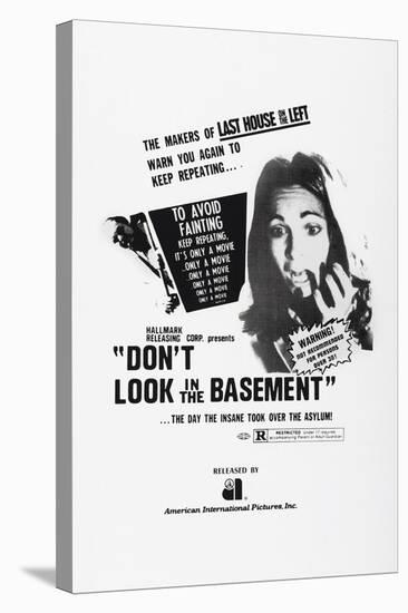Don't Look in the Basement, 1973-null-Stretched Canvas