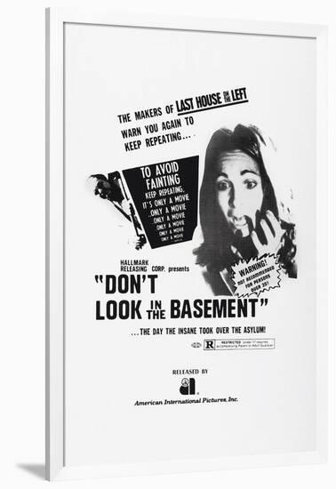 Don't Look in the Basement, 1973-null-Framed Art Print