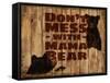 Don’t Mess with Mama Bear-null-Framed Stretched Canvas