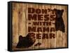 Don’t Mess with Mama Bear-null-Framed Stretched Canvas