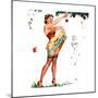 Don't Mind the Stems Pin-Up 1951-Freeman Elliott-Mounted Art Print