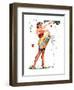 Don't Mind the Stems Pin-Up 1951-Freeman Elliott-Framed Art Print