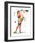 Don't Mind the Stems Pin-Up 1951-Freeman Elliott-Framed Art Print