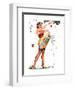 Don't Mind the Stems Pin-Up 1951-Freeman Elliott-Framed Art Print