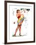 Don't Mind the Stems Pin-Up 1951-Freeman Elliott-Framed Art Print