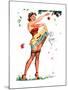 Don't Mind the Stems Pin-Up 1951-Freeman Elliott-Mounted Art Print