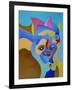 Don't Play with Her; She's a Bad Girl, 2010-Jan Groneberg-Framed Giclee Print