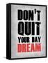 Don't Quit Your Day Dream 1-NaxArt-Framed Stretched Canvas