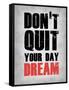 Don't Quit Your Day Dream 1-NaxArt-Framed Stretched Canvas