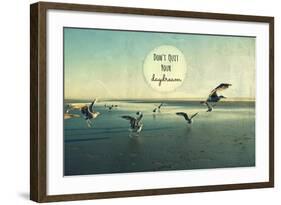 Don't Quit Your Daydream-Robin Dickinson-Framed Art Print