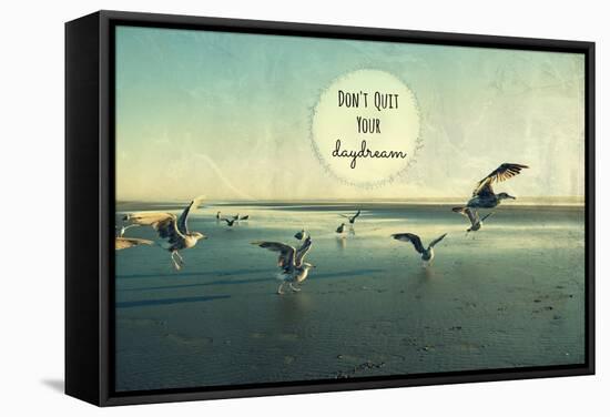Don't Quit Your Daydream-Robin Dickinson-Framed Stretched Canvas