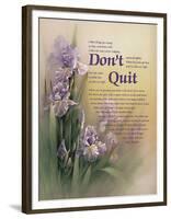 Don't Quit-unknown Chiu-Framed Premium Giclee Print