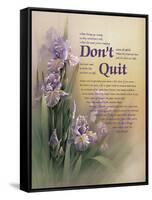 Don't Quit-unknown Chiu-Framed Stretched Canvas