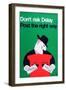 Don't Risk Delay - Post the Right Way-Harry Stevens-Framed Art Print