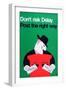 Don't Risk Delay - Post the Right Way-Harry Stevens-Framed Art Print