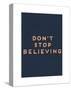 Don’t Stop Believing-null-Stretched Canvas