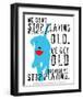 Don't Stop Playing-Ginger Oliphant-Framed Art Print