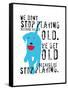 Don’t Stop Playing-Ginger Oliphant-Framed Stretched Canvas