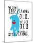 Don’t Stop Playing-Ginger Oliphant-Mounted Art Print