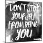 Don't Stop-Jace Grey-Mounted Art Print