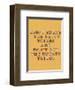 Don't Sweat the Petty Things-null-Framed Giclee Print