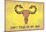 Don't Tread On My Body - Uterus Banner-null-Mounted Poster