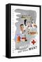 Don't Waste What Others Want: American Junior Red Cross-Dagmar Wilson-Framed Stretched Canvas