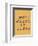 Don’t Worry Be Happy-null-Framed Giclee Print