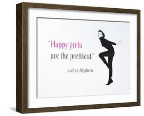 Don't worry, be happy-Anne Storno-Framed Giclee Print