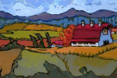 Pleasant Valley Farm-Don Tiller-Giclee Print