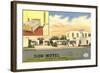 Don Vintage Motel-null-Framed Art Print