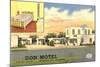 Don Vintage Motel-null-Mounted Art Print